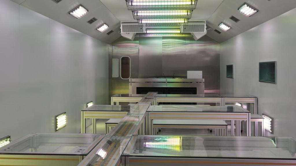 La sala de Subcero donde se ha rodado gran parte del videoclip de 'Droga'.