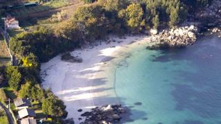 Una de las playas más paradisíacas de Pontevedra