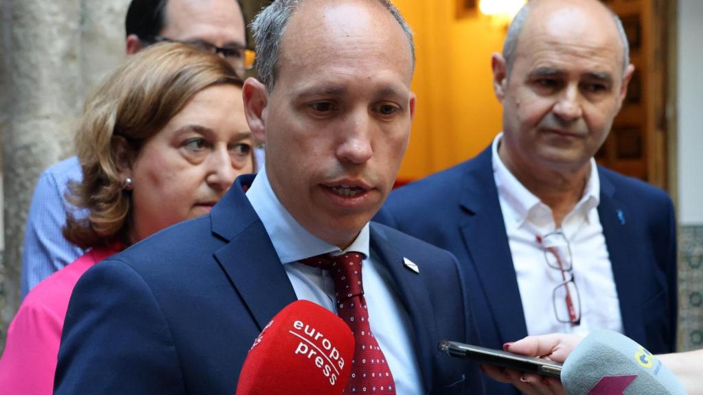 El vicepresidente de la Diputación de Toledo, Daniel Arias, en la inauguración de la I Jornada Personas Mayores.