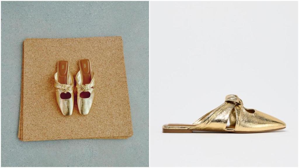 Zapatos mule de Zara. Ref: 2523/510/091