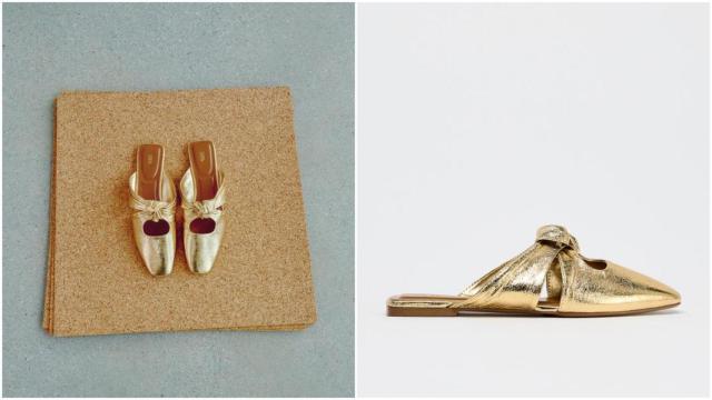 Zapatos mule de Zara. Ref: 2523/510/091