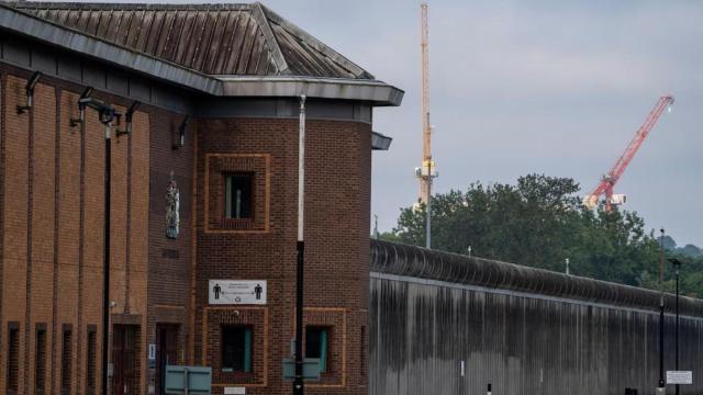 Vista general de la prisión de Belmarsh en Londres, Inglaterra.