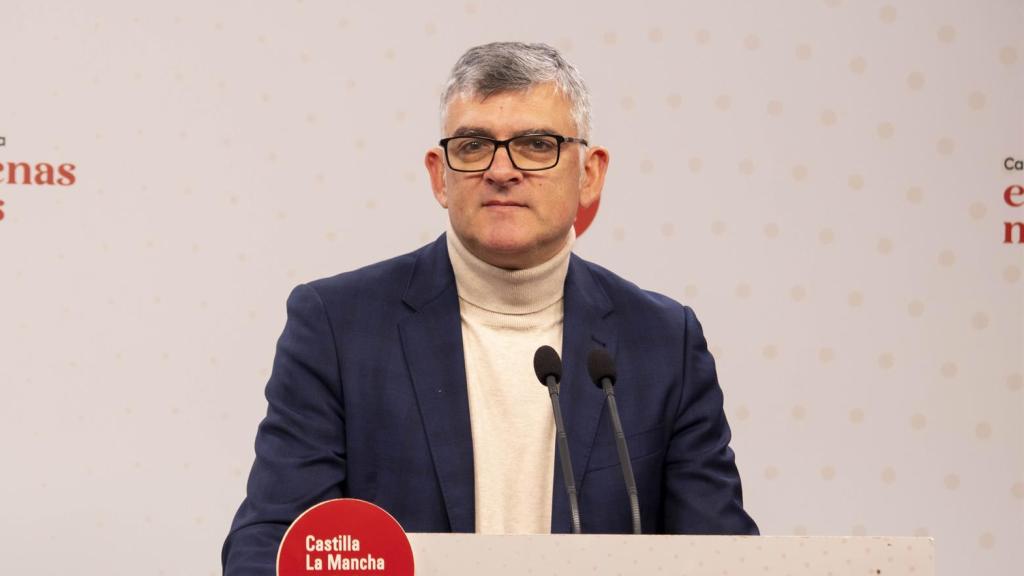 Ángel Tomás Godoy, presidente del PSOE en las Cortes de Castilla-La Mancha.