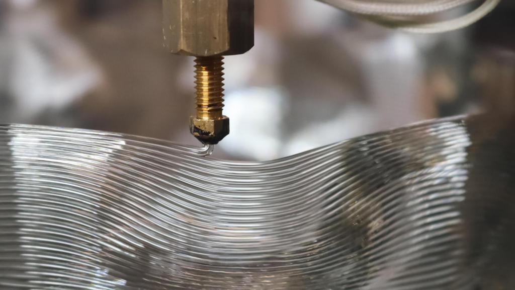 Proceso de impresión 3D.