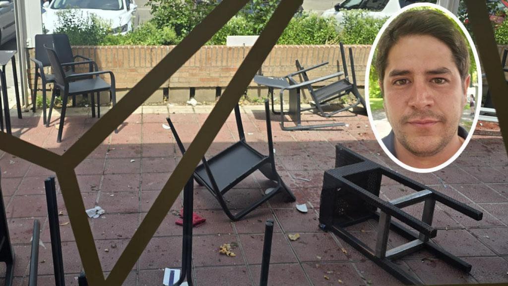 Pablo y los destrozos en su bar