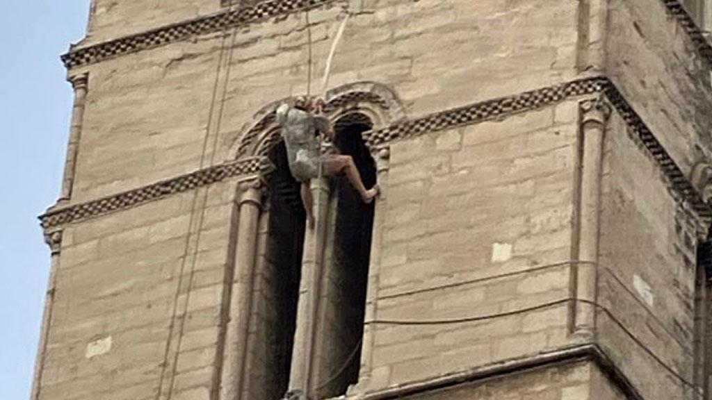 Imagen de la polémica actuación del TAC