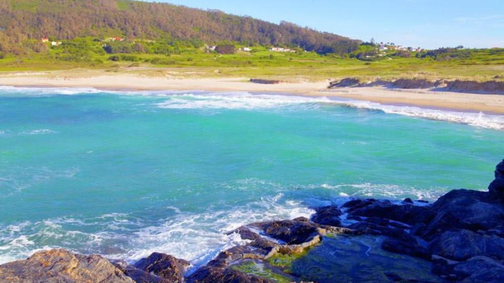 Playa de Ponzos, en Ferrol (A Coruña)