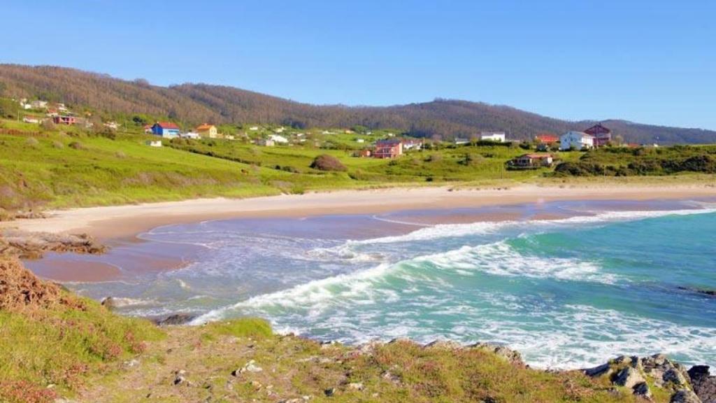 Playa Pantín, en Valdoviño (A Coruña)