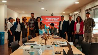 La Escuela de Profesionales Alcazarén acoge una jornada de hermanamiento con la delegación educativa de Yantai