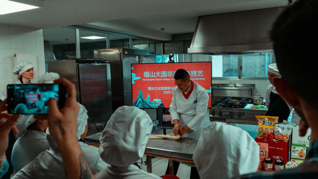 La clase magistral de fideos chinos