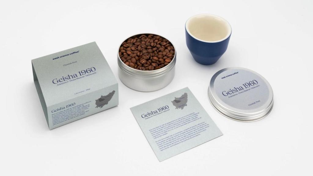 El café edición limitada el Geisha 1960, con sólo 500 unidades.