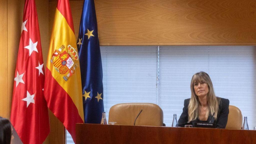 Begoña Gómez comparece en la Comisión de Investigación de la Asamblea de Madrid.