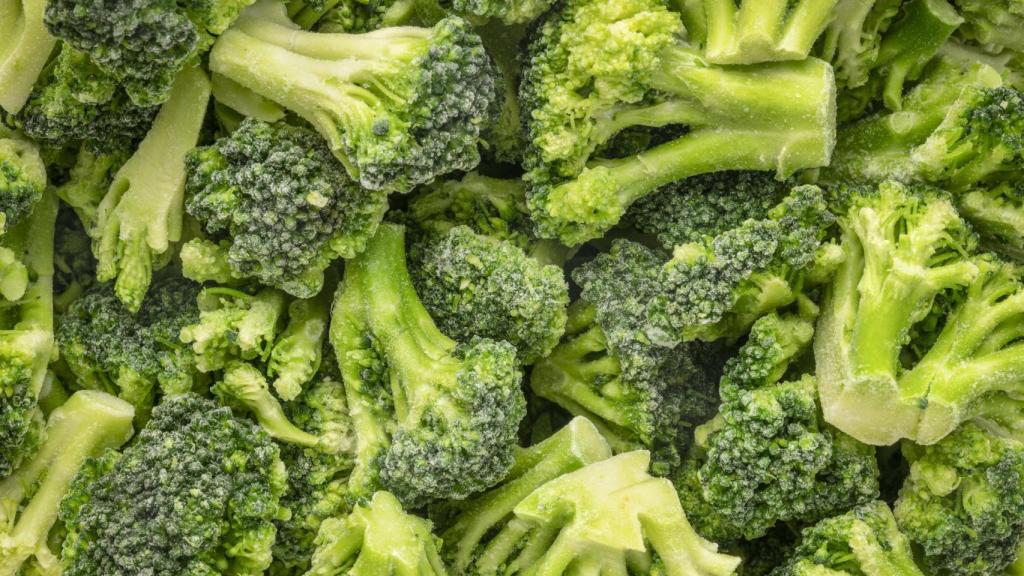 Brócoli congelado.