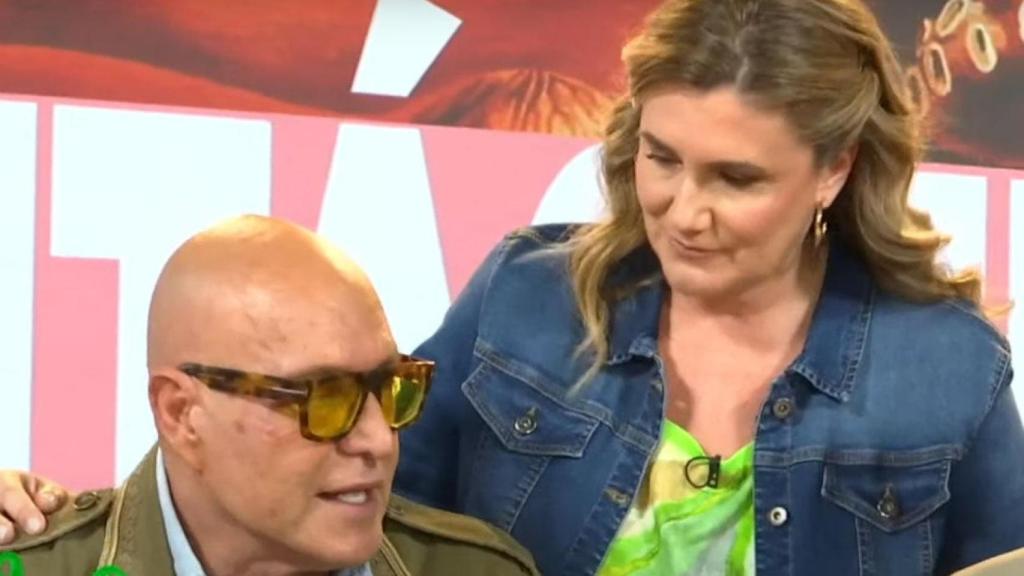 Kiko Matamoros y Carlota Corredera en ‘Tentáculos’.