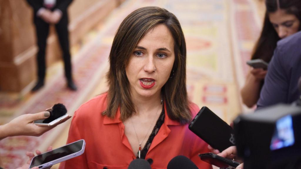 La secretaria general de Podemos, Ione Belarra.