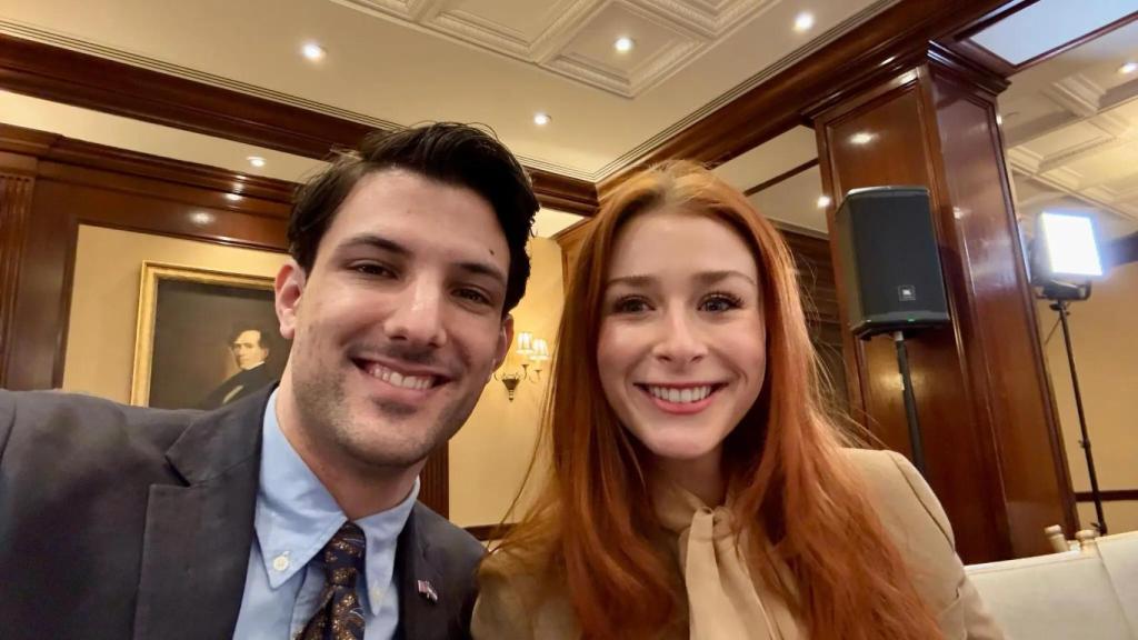 Yaron Lischinsky y Sarah Milgrim, en una foto del álbum familiar.