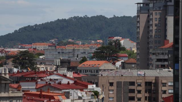 Vista panorámica de Vigo