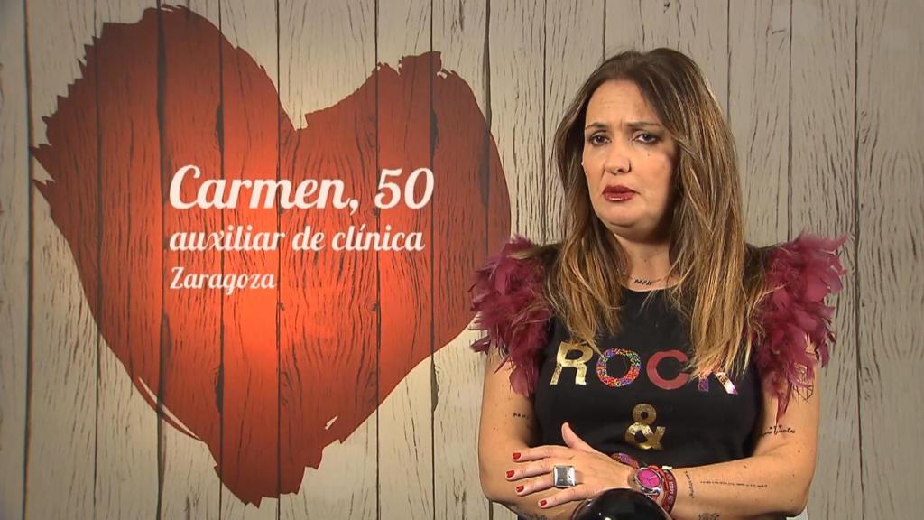 Carmen, en 'First Dates'