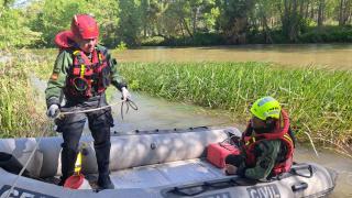 Imagen de la búsqueda del desaparecido en Langa de Duero
