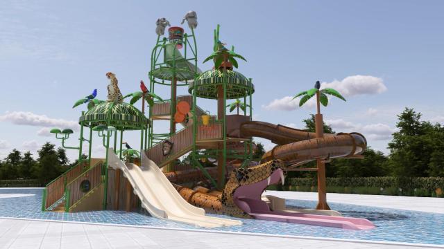 La nueva zona acuática que se inaugura el 24 de mayo en Aqualandia Benidorm.