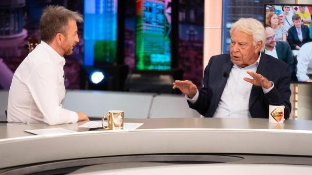 Felipe González visitó este miércoles 'El Hormiguero' de Pablo Motos.