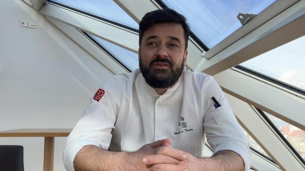 El cocinero Alberto G. Prelcic.