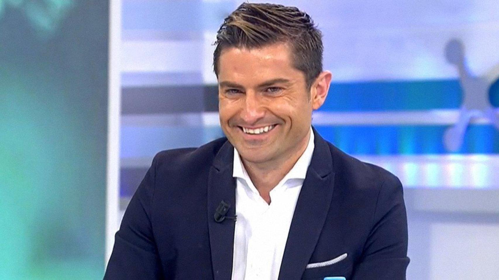 Alfonso Merlos en un programa de Telecinco.