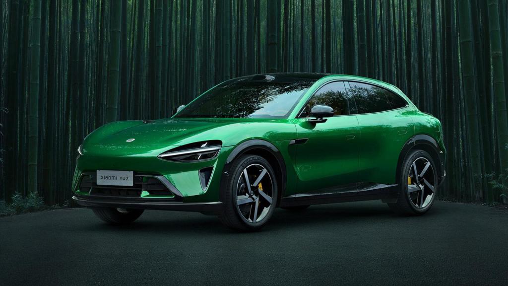 Xiaomi YU7 en verde esmeralda