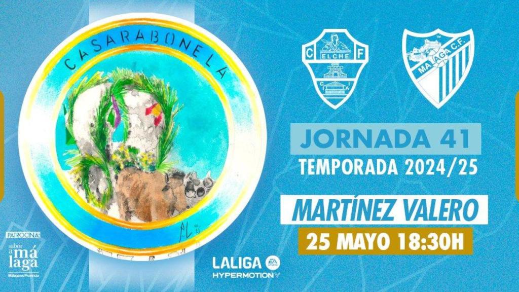 Elche CF vs. Málaga CF de Segunda División: Fecha, horario y cómo y dónde ver el partido