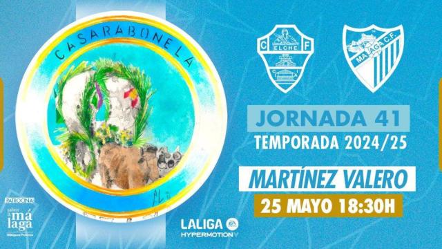 Elche CF vs. Málaga CF de Segunda División: Fecha, horario y cómo y dónde ver el partido