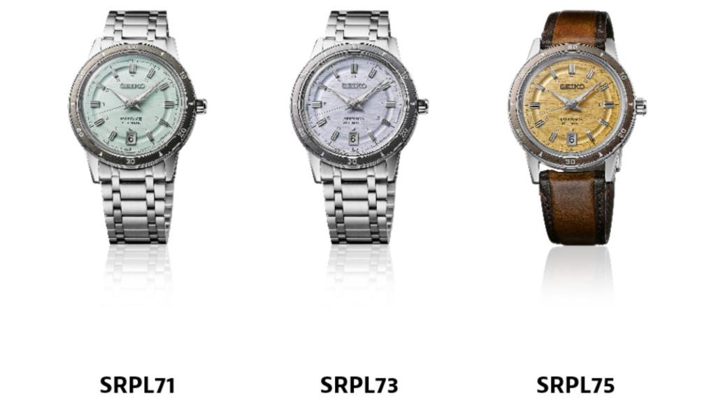 La colección de relojes Seiko Presage Style 60’s.