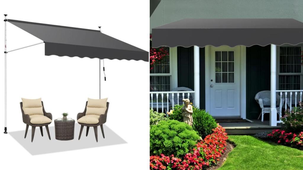 El toldo retráctil de Leroy Merlin.