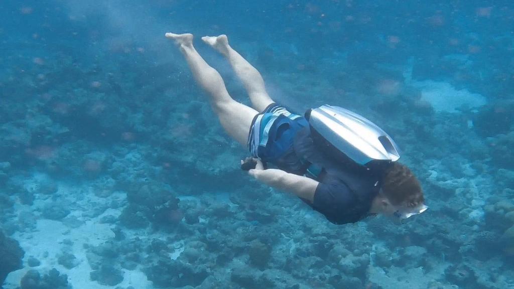 La mochila propulsora CudaJet.