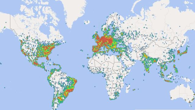 Mapa de la expansión del malware Lumma en ordenadores Windows