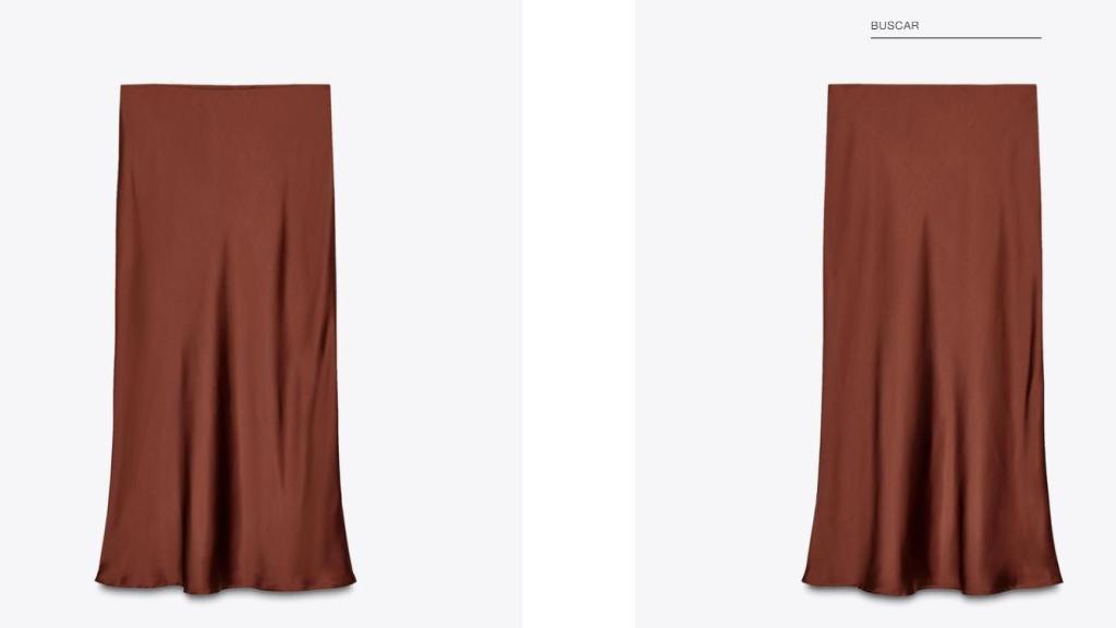 Falda midi. Ref. 2157/252/670