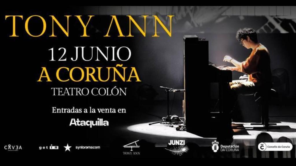 El virtuoso Tony Ann actuará en A Coruña.