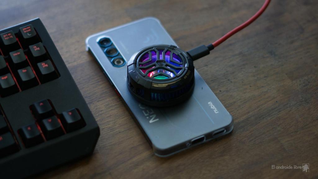 Nubia Neo 3 GT refrigerando la trasera