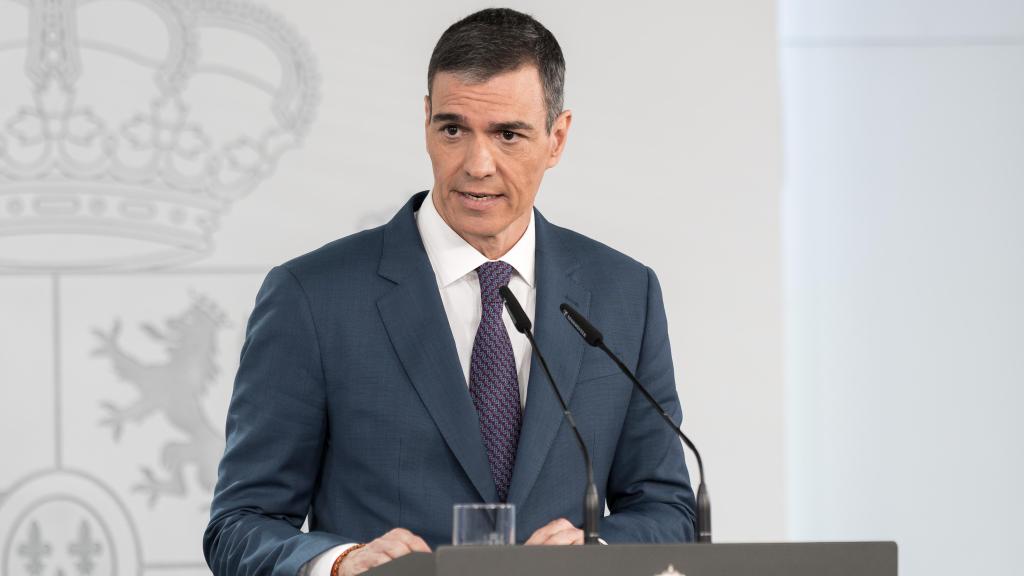 Pedro Sánchez, presidente del Gobierno.