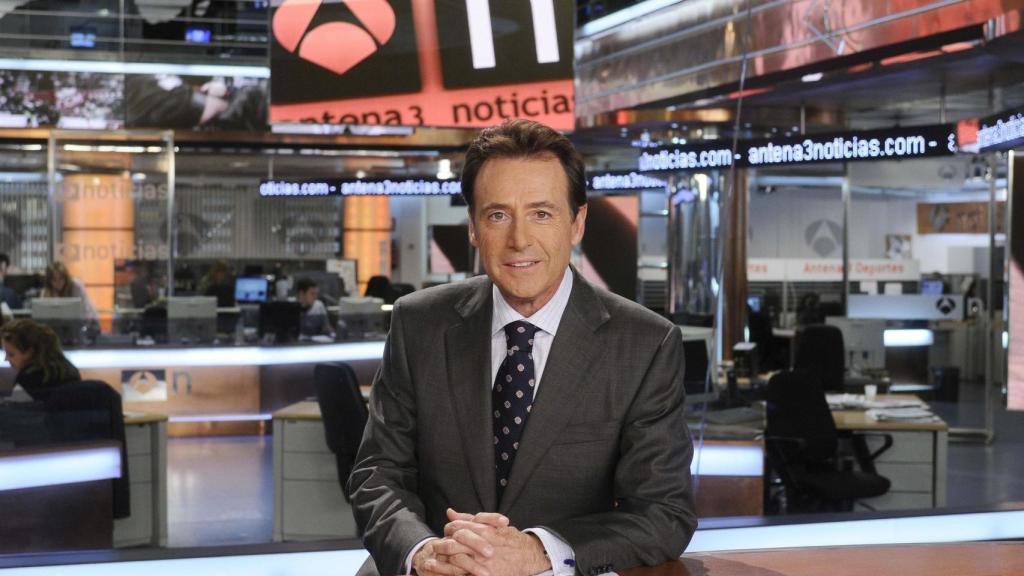 Matías Prats en 'Antena 3 Noticias'.