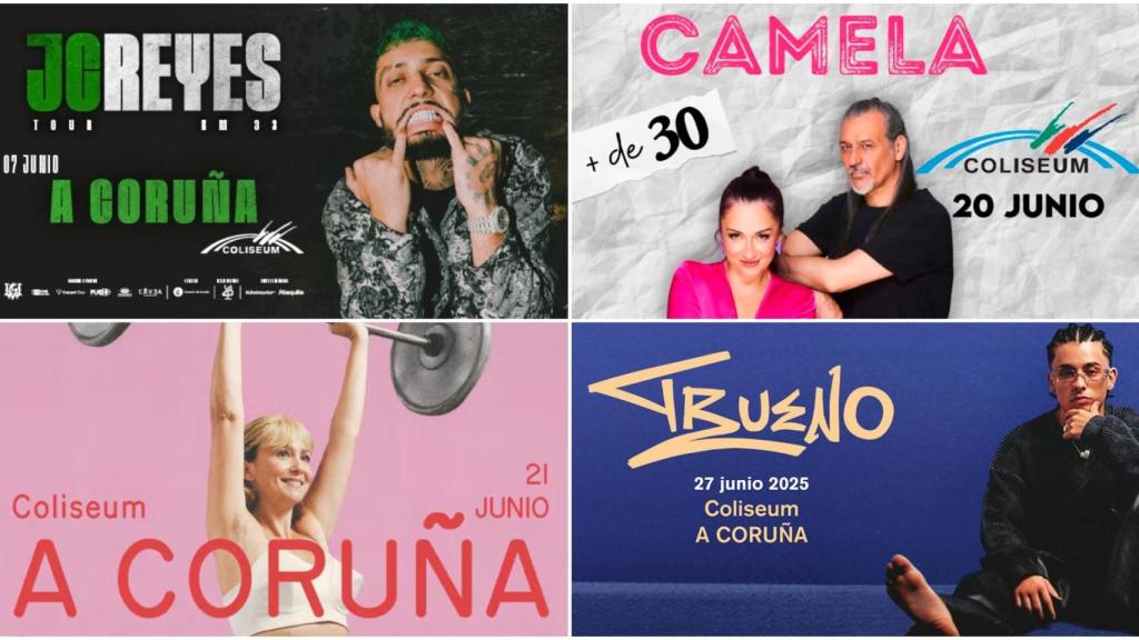 Estos son los grandes conciertos de junio del 2025 en A Coruña que le darán la bienvenida al verano