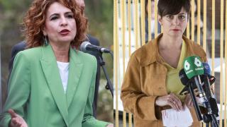 Las ministras María Jesús Montero e Isabel Rodríguez.