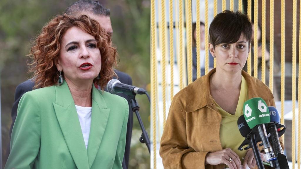 Las ministras María Jesús Montero e Isabel Rodríguez.