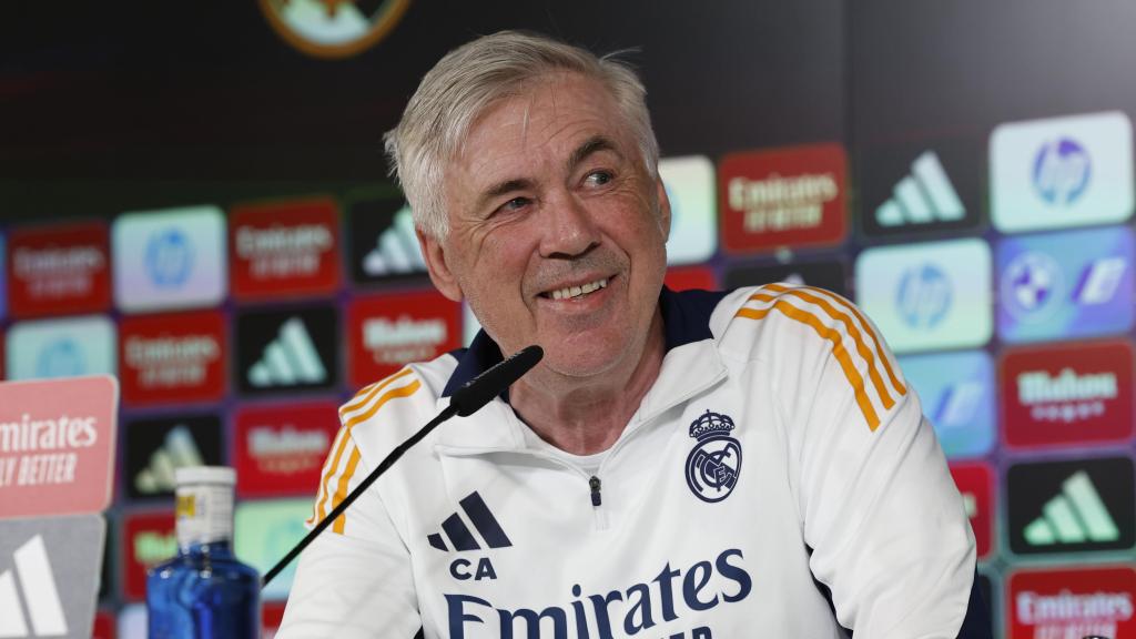 El entrenador del Real Madrid, Carlo Ancelotti.
