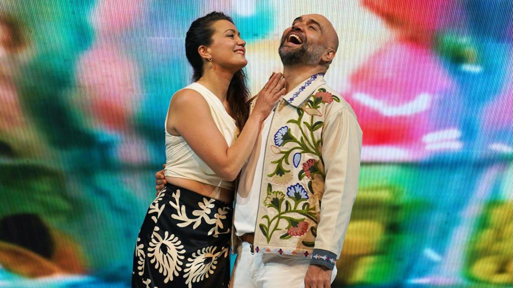Xavier Sabata y Julie Fuchs durante la rueda de prensa. Foto: David Ruano
