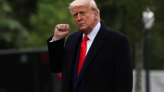 Donald Trump este jueves en Washington.