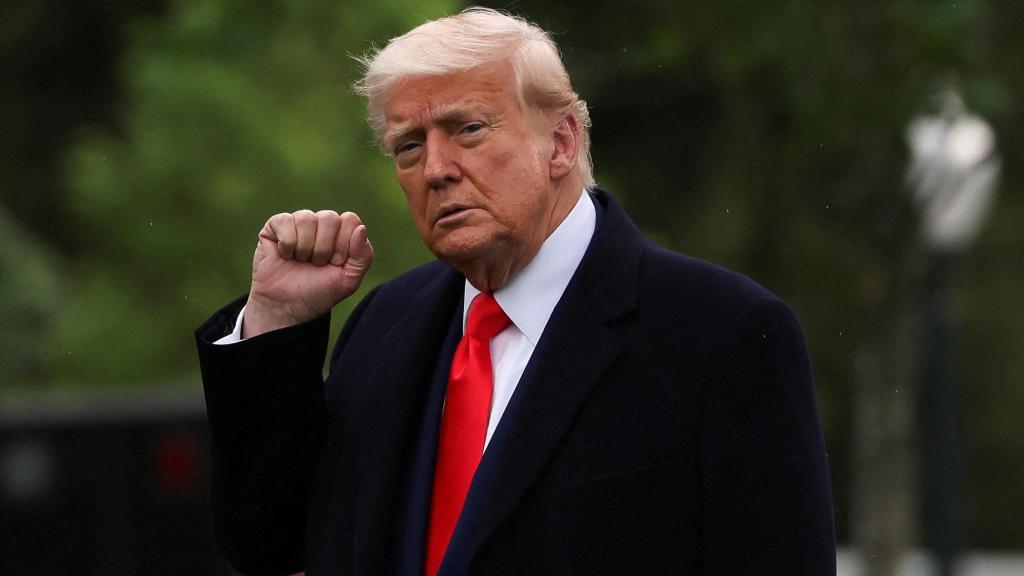 Donald Trump este viernes en Washington.