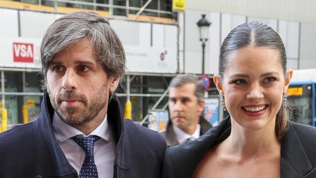 Isabelle Junot y Álvaro Falcó, en una fotografía realizada en Madrid en febrero de 2024.