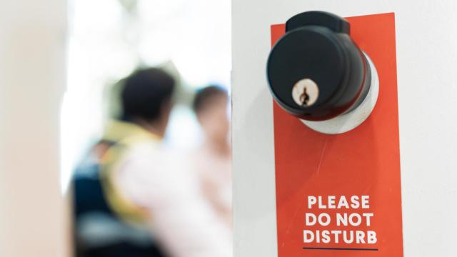 Entrada al despacho de la inspectora jefa a cargo de los grupos de Blanqueo de la UDEF Central.