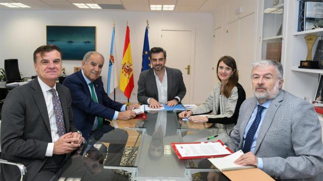 La Xunta analiza con la Cámara de comercio el impulso de empresas gallegas en Bruselas