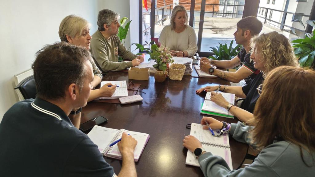 Reunion del equipo de gobierno.